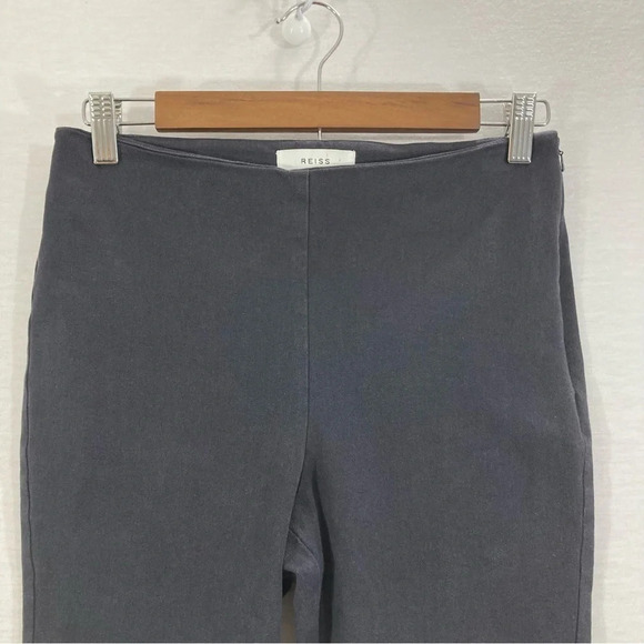 Reiss Drak Gray Comfy Stretchy Pull-on Pants Size 4 - Picture 8 of 11